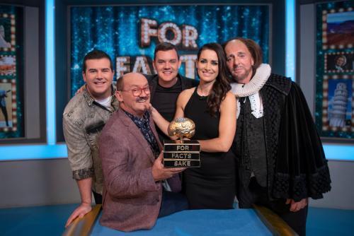 07.04.18 " For Facts Sake" BoCPix/ HungryBear Productions Ltd Brendan O' Carroll, Danny O'Carroll, Paddy Hoolihan, Kirsty Gallagher BOC Productions Ltd Unit 25, Millenium Business Park, Ballycoolin, Dublin 15