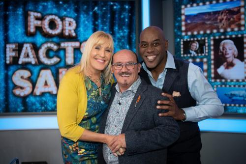 11.04.18 " For Facts Sake"  BoCPix/  HungryBear Productions Ltd RX3
Brendan O' Carroll, Jenny Gibney, Danny O'Carroll, Ainslie Harriott

BOC Productions Ltd
Unit 25, Millenium Business Park, Ballycoolin, Dublin 15